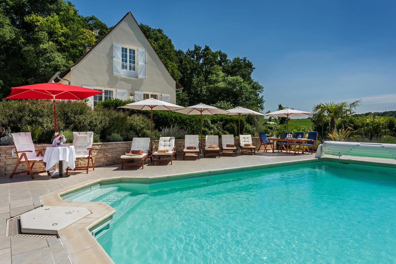 Domaine Du Bois Des Anges Acomodação com café da manhã Germigny-l'Eveque Exterior foto